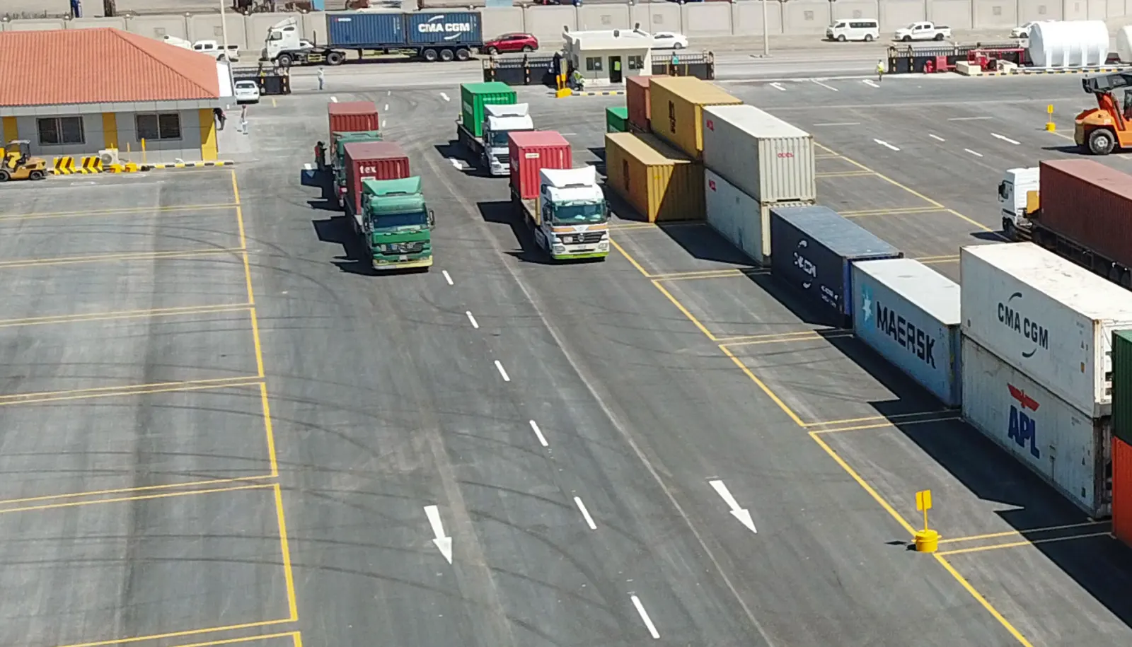 Private container terminals in Saudi Arabia — BAFCO container depot