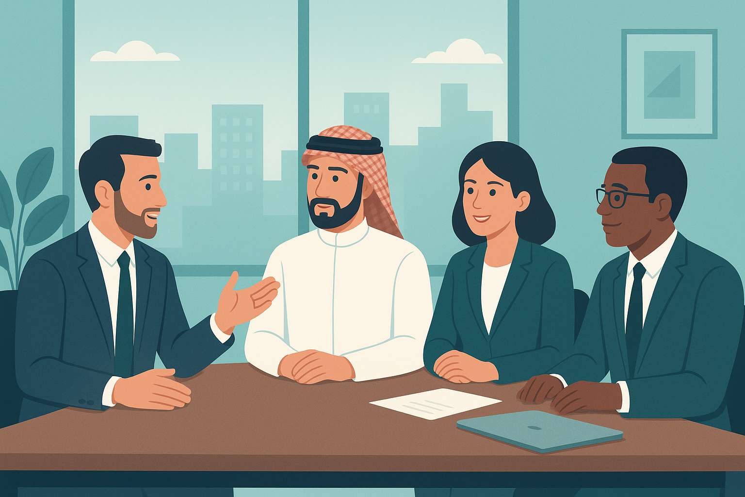 BAFCO leadership team meeting or key regional specialist networking